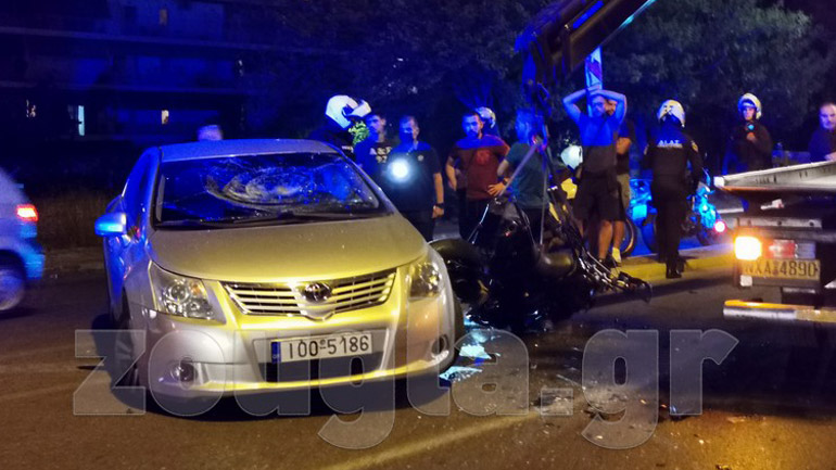 Θανατηφόρο τροχαίο με θύμα μοτοσικλετιστή στη λεωφόρο Ηρακλείου