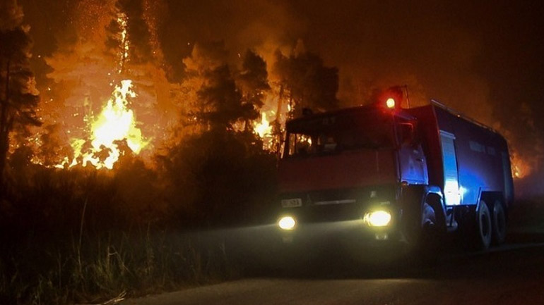 Πυρκαγιές σε δασικές εκτάσεις σε Δράμα και Σέρρες