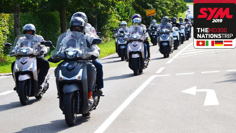 Το 2019 το road trip πραγματοποιήθηκε σε Ελβετία, Ιταλία, Γερμανία και Αυστρία με HD300.