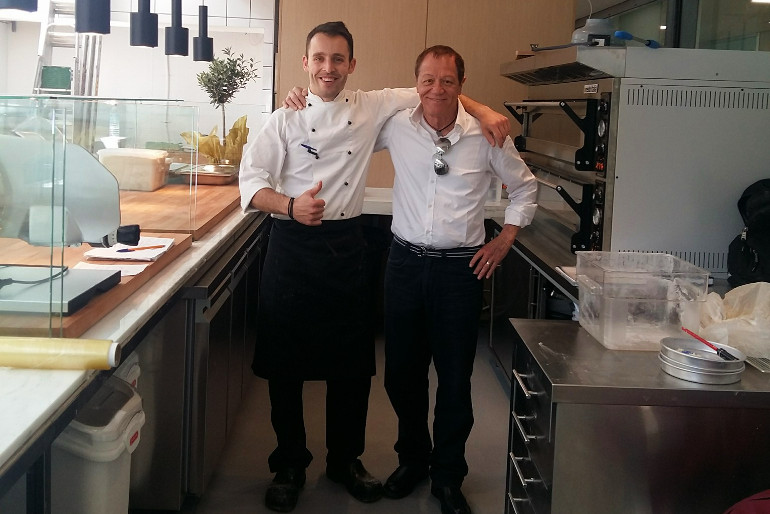 Με τον "δάσκαλο" Maurizio Capodicasa!