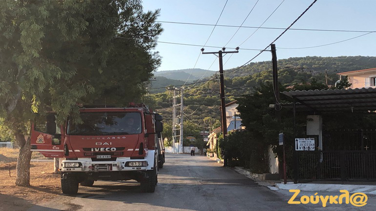 Οριοθετήθηκε η πυρκαγιά στη Πάρνηθα