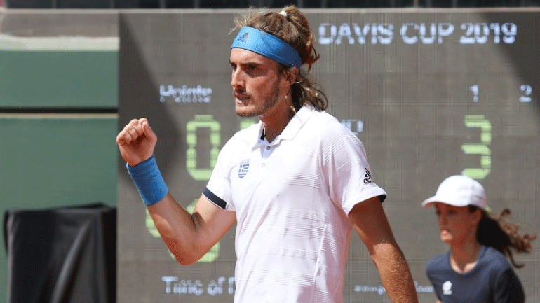 Davis Cup: Στην Κρήτη ο Στέφανος Τσιτσιπάς