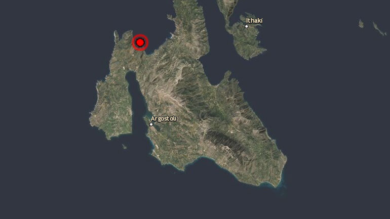 Σεισμός 3,5 Ρίχτερ στην Κεφαλονιά Σεισμός 3,5 Ρίχτερ στην Κεφαλονιά