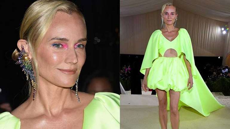 To colorful eye make up look της Diane Kruger κερδίζει τις εντυπώσεις!