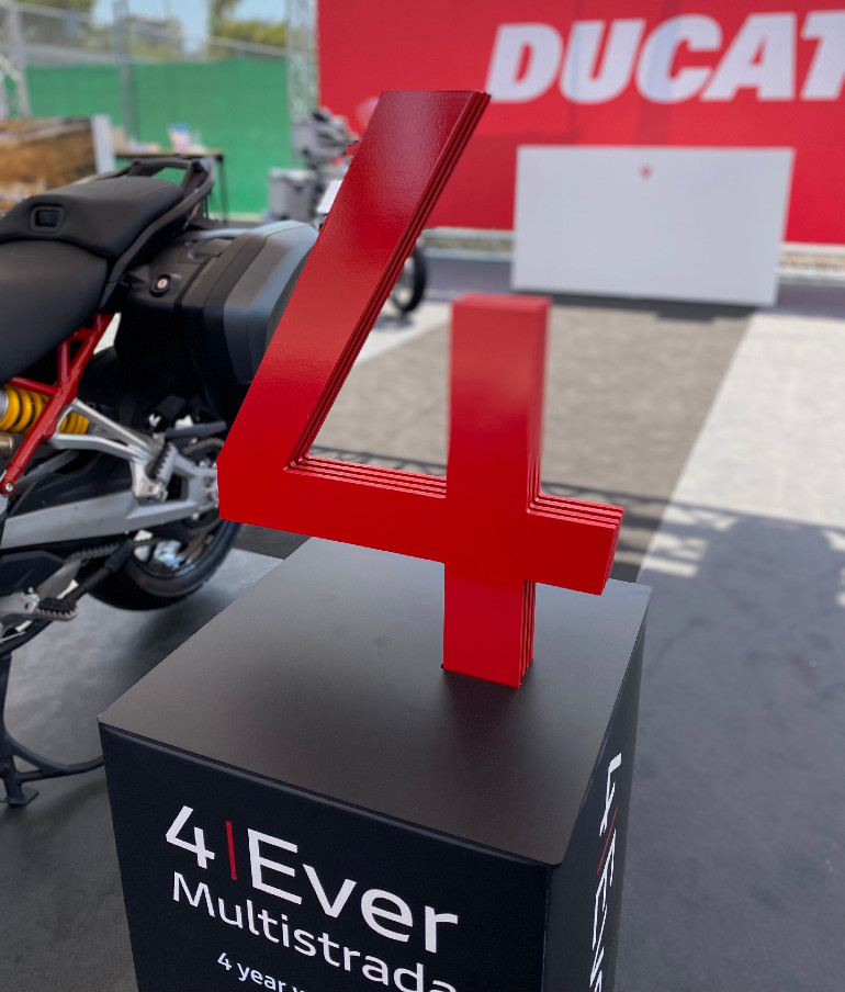 Τέσσερα χρόνια εγγύηση για το Multistrada μέσω του προγράμματος 4Ever.