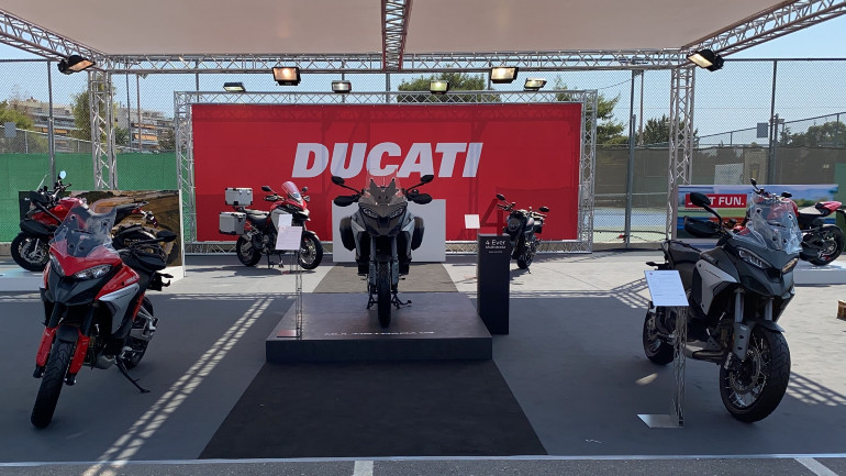 Δυνατή εμφάνιση της Ducati στο Motoshow & Electric Bike Festival