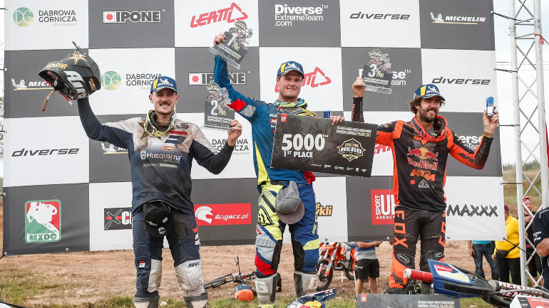 Το βάθρο των νικητών έπειτα από έναν πολύ σκληρό αγώνα!