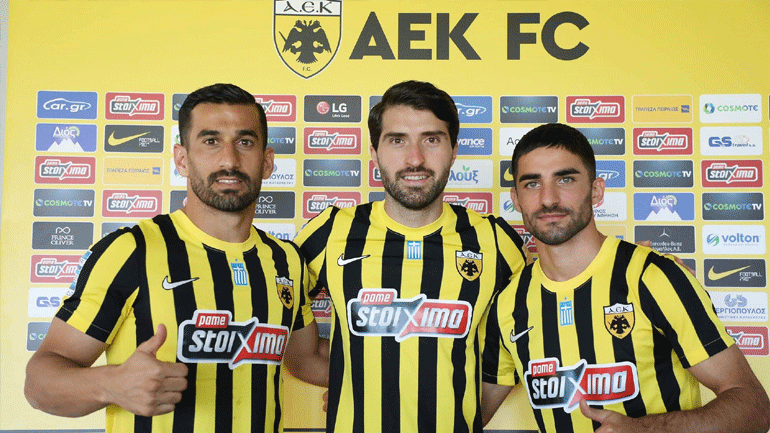 ΑΕΚ: Κλήση στην Εθνική για τους τρεις Ιρανούς