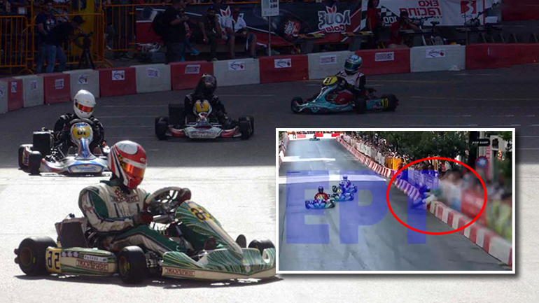 Σοβαρό τροχαίο σε αγώνες καρτ στην Πάτρα Σοβαρό τροχαίο σε αγώνες καρτ στην Πάτρα