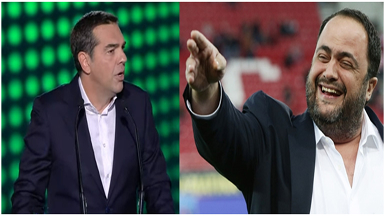 Το απρόοπτο με την εφημερίδα τού Μαρινάκη στη συνέντευξη Τύπου τού Τσίπρα