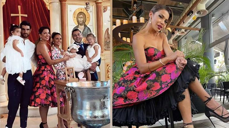 Ελένη Χατζίδου-Ετεοκλής Παύλου: Βάφτισαν την κόρη φιλικού τους ζευγαριού