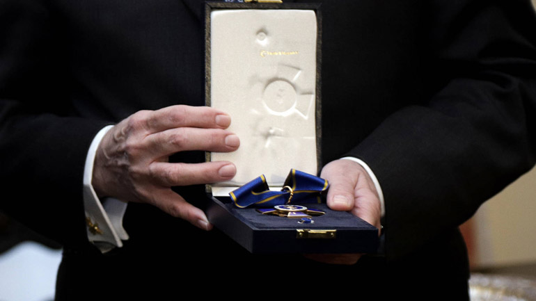 Κύπρος: Τιμήθηκε ο Ντέιβιντ Χάρις, εκτελεστικός διευθυντής της αμερικανοεβραϊκής Επιτροπής