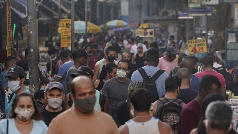 Βραζιλία: Σχεδόν 7.900 περιστατικά κορωνοϊού το τελευεταίο 24ωρο