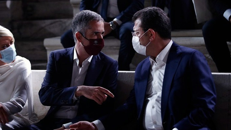 Μπακογιάννης και Ιμάμογλου στο Ηρώδειο για την παράσταση «Μαρία Κάλλας: Επιστολές και Αναμνήσεις»