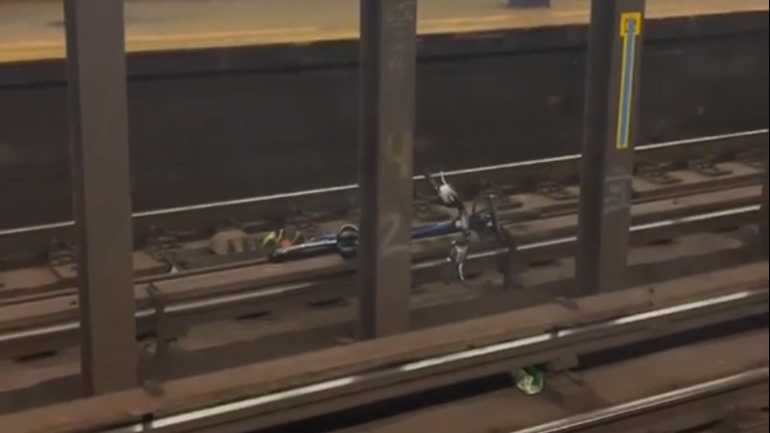 Ποδήλατο εναντίον τρένου