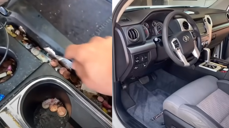 Καθαρίζοντας ένα βρόμικο αυτοκίνητο