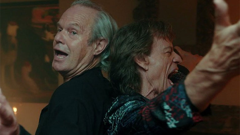 Οι Κρις και Μικ Τζάγκερ μαζί στο μουσικό βίντεο του «Anyone Seen My Heart?» Οι Κρις και Μικ Τζάγκερ μαζί στο μουσικό βίντεο του «Anyone Seen My Heart?»