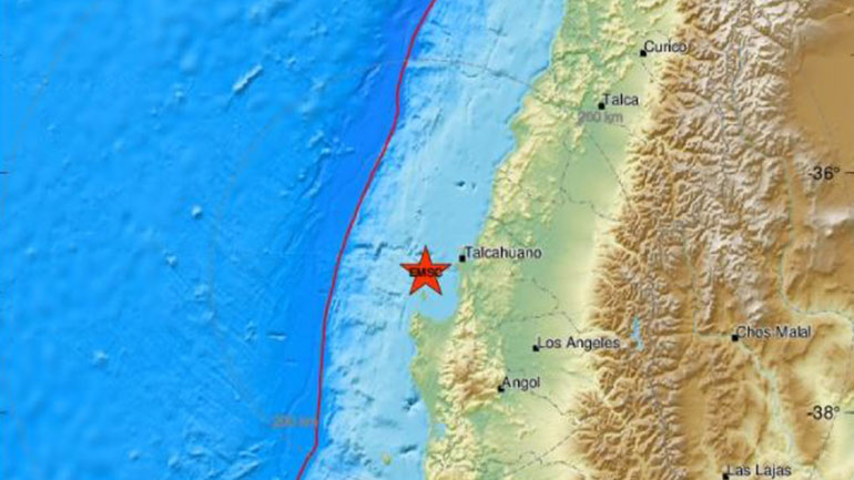 Σεισμός 6,1 Ρίχτερ στη Χιλή