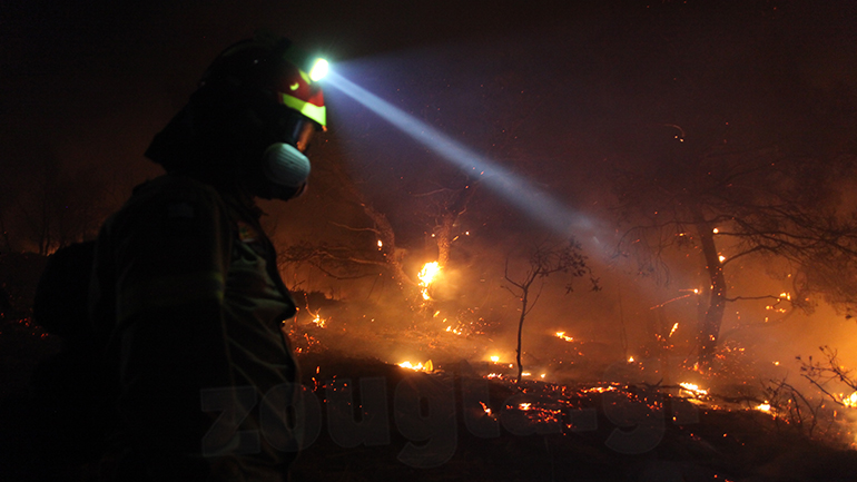 Μεγάλη φωτιά στη Νέα Μάκρη