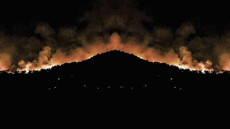 Φωτιά στον Πετρέ Ρεθύμνου