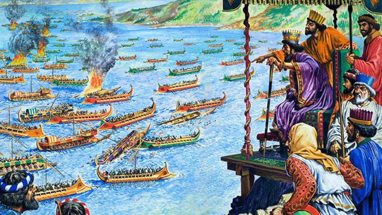 Στη Σαλαμίνα οι Πέρσες δεν ήξεραν… κολύμπι