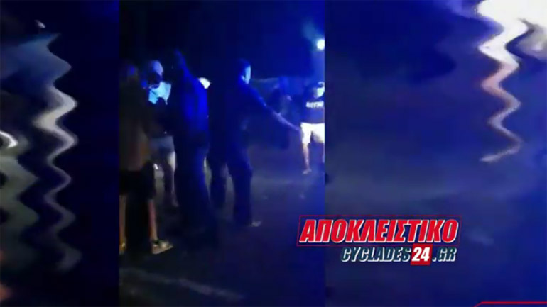 Σοβαρά επεισόδια στην Τήνο από συμπλοκή των ΜΑΤ με πολίτες!