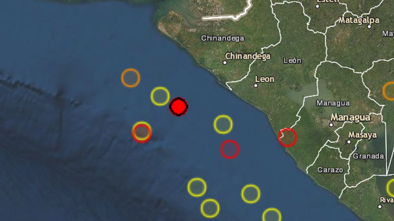 Σεισμός 6,6 Ρίχτερ στη Νικαράγουα
