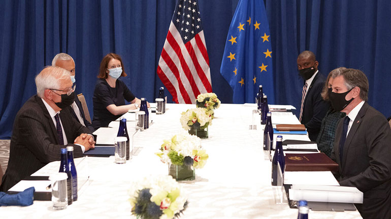 Συνάντηση Μπορέλ-Μπλίνκεν στη Νέα Υόρκη Συνάντηση Μπορέλ-Μπλίνκεν στη Νέα Υόρκη