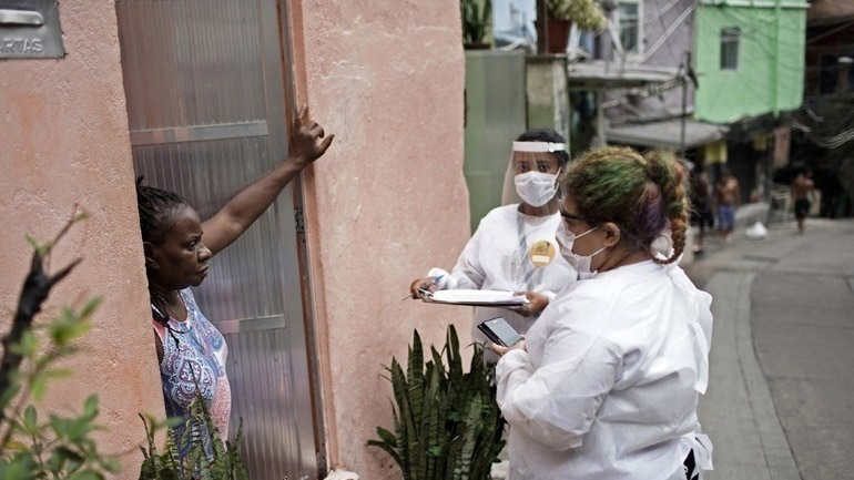 Covid-19: 876 θάνατοι το τελευταίο 24ωρο στη Βραζιλία