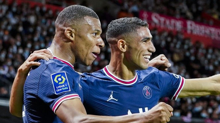 Γαλλία: Ο Χακίμι διεύρυνε το απόλυτο της Παρί με γκολ στις καθυστερήσεις