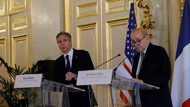 Λε Ντριάν σε Μπλίνκεν: Η έξοδος από την κρίση θα πάρει «χρόνο» και προϋποθέτει «πράξεις»