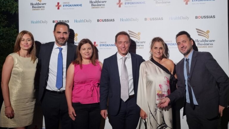 Xρυσή διάκριση για την AstraZeneca στα Healthcare Business Awards 2021 στην κατηγορία «Καινοτομία & Νέες Τεχνολογίες»