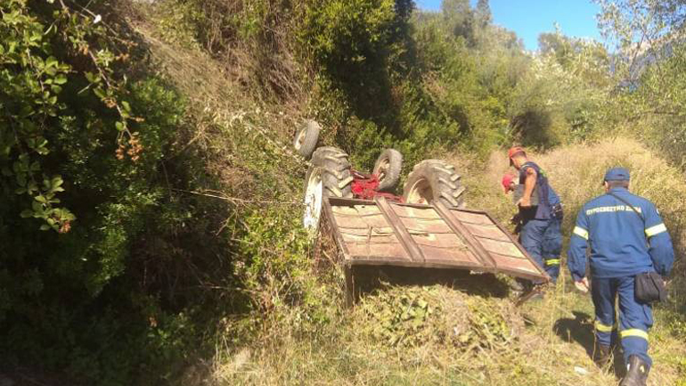Αγρίνιο: Νεκρός 42χρονος πατέρας δύο παιδιών από ανατροπή τρακτέρ