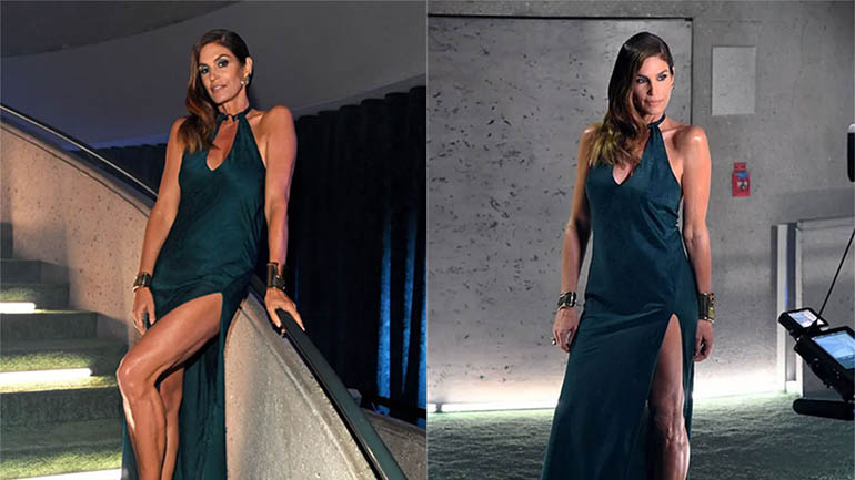 H Cindy Crawford επιστρέφει στην πασαρέλα για χάρη της Rihanna