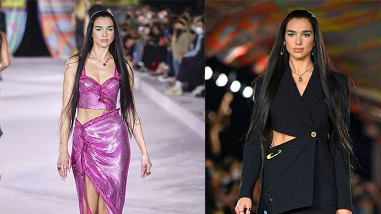 H Dua Lipa έκανε ντεμπούτο στο modeling στην Εβδομάδα Μόδας του Μιλάνου