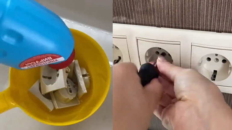 Πλένετε τις πρίζες;