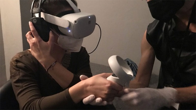 Ταινία χορού παρακολούθησαν με μάσκα εικονικής πραγματικότητας οι επισκέπτες του φεστιβάλ Thessaloniki Cinedance International