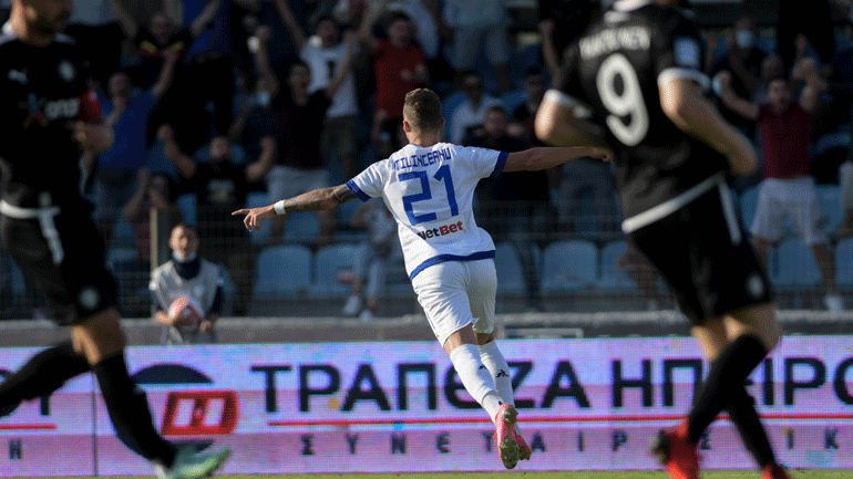 Ισόπαλοι 1-1 στα Γιάννενα ΠΑΣ και ΟΦΗ