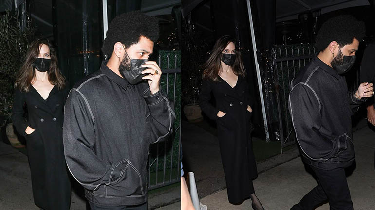 Οι νέες κοινές φωτογραφίες της Angelina Jolie με τον Weeknd που φουντώνουν τις φήμες περί σχέσης