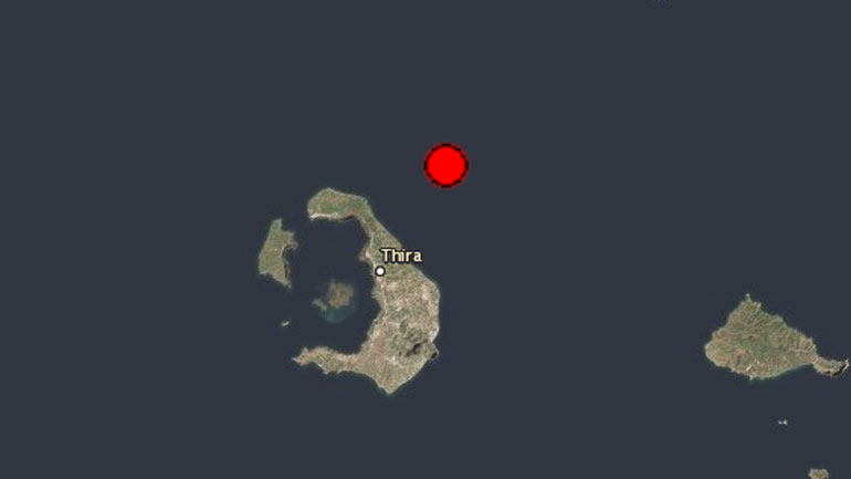 Σεισμός 3,7 Ρίχτερ στη Σαντορίνη Σεισμός 3,7 Ρίχτερ στη Σαντορίνη