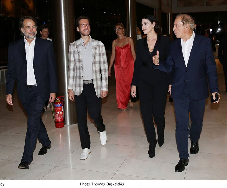 Γιώργος Λυκιαρδόπουλος, Τομ Βολφ, Μόνικα Μπελούτσι, Νίκος Σταμπολίδης