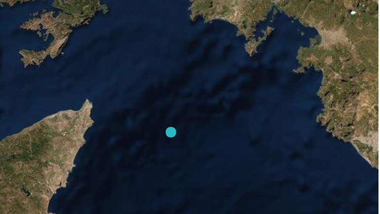 Σεισμική δόνηση μεγέθους 3,9 Ρίχτερ στη Ρόδο