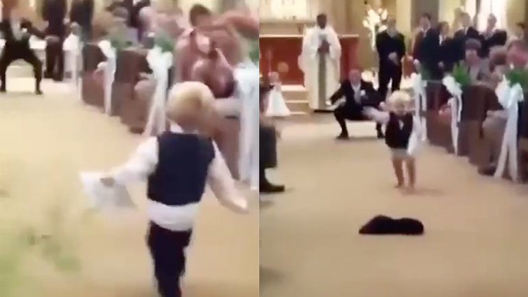 Ατύχημα κατά την παράδοση του δαχτυλιδιού