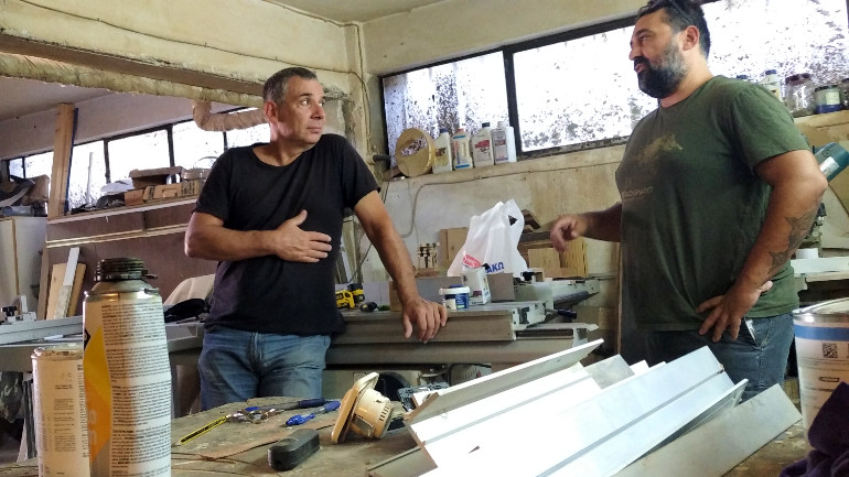 Πολλές ιστορίες είχε να μου πει ο Φίλιππος στο εργαστήριό του.