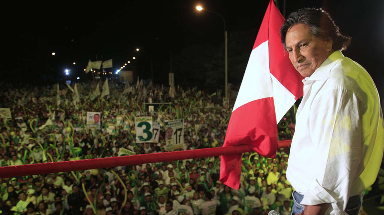 ΗΠΑ: Η δικαιοσύνη ενέκρινε την έκδοση του πρώην προέδρου του Περού, Αλεχάντρο Τολέδο ΗΠΑ: Η δικαιοσύνη ενέκρινε την έκδοση του πρώην προέδρου του Περού, Αλεχάντρο Τολέδο