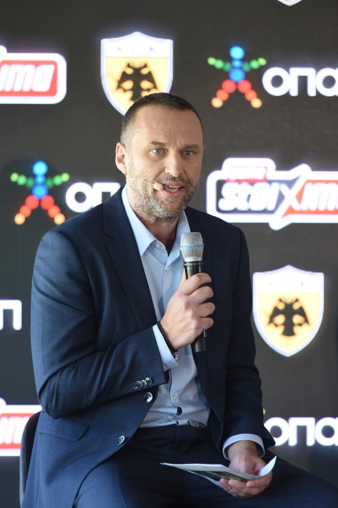 Γιάννης Ρόκκας,  Διευθυντής Marketing, Επικοινωνίας και Χορηγιών ΟΠΑΠ