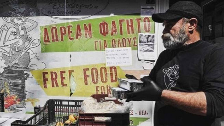 Αρκαλοχώρι: Τραυματίστηκε ο «Άλλος Άνθρωπος» – Μαγείρευε για τους σεισμόπληκτους