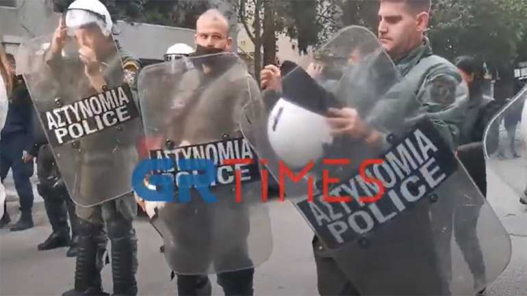 Νέα ένταση έξω από το ΕΠΑΛ Σταυρούπολης