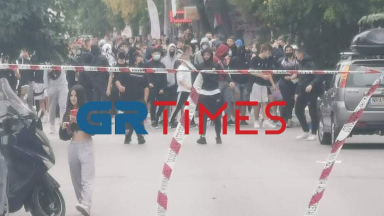 Νέα βίαια επεισόδια στη Θεσσαλονίκη, αυτή τη φορά στο ΕΠΑΛ Ευόσμου