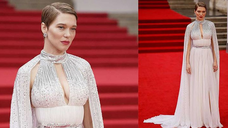 To beauty look της Lea Seydoux στην πρεμιέρα του James Bond
